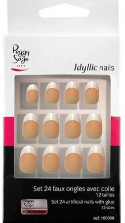 Künstliche Fingernägel inkl. Klebstoff