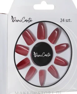 Künstliche Nägel rot 24 St.