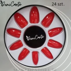 Künstliche Nägel scharlachrot 24 St.