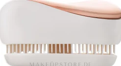 Kompakte Haarbürste rosegold-cremeweiß