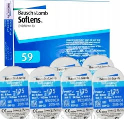 Kontaktlinsen 59 Krümmung 8.6 6 St.