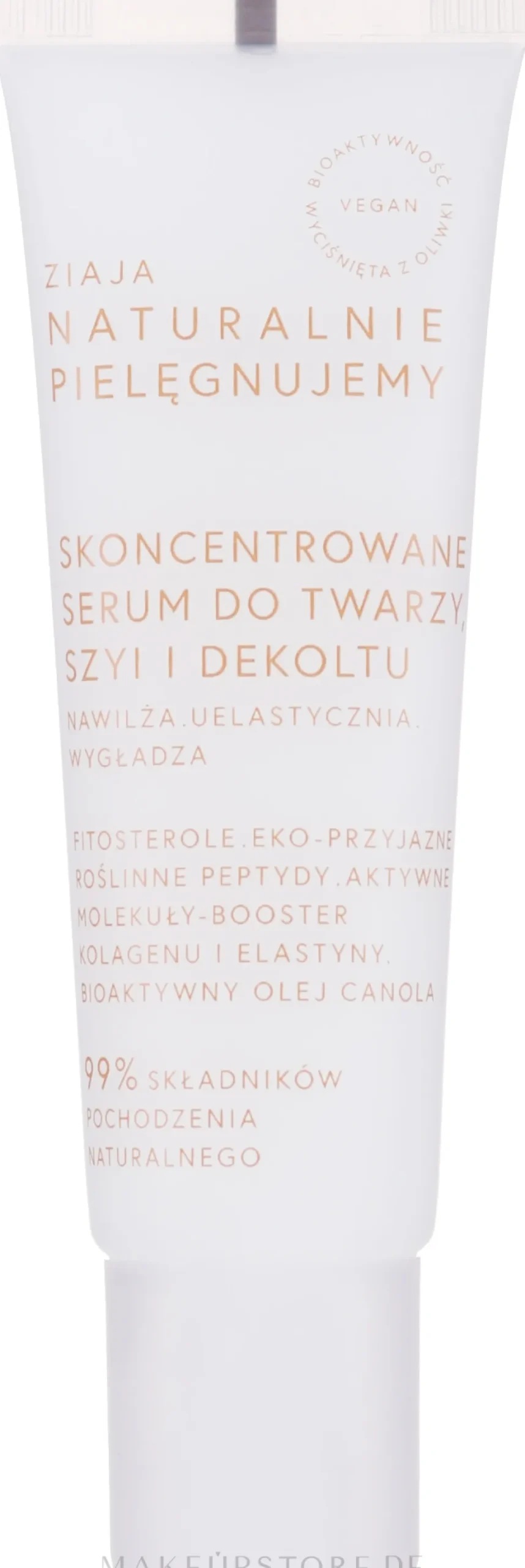 Konzentriertes feuchtigkeitsspendendes und glättendes Serum für Gesicht, Hals und Dekolleté