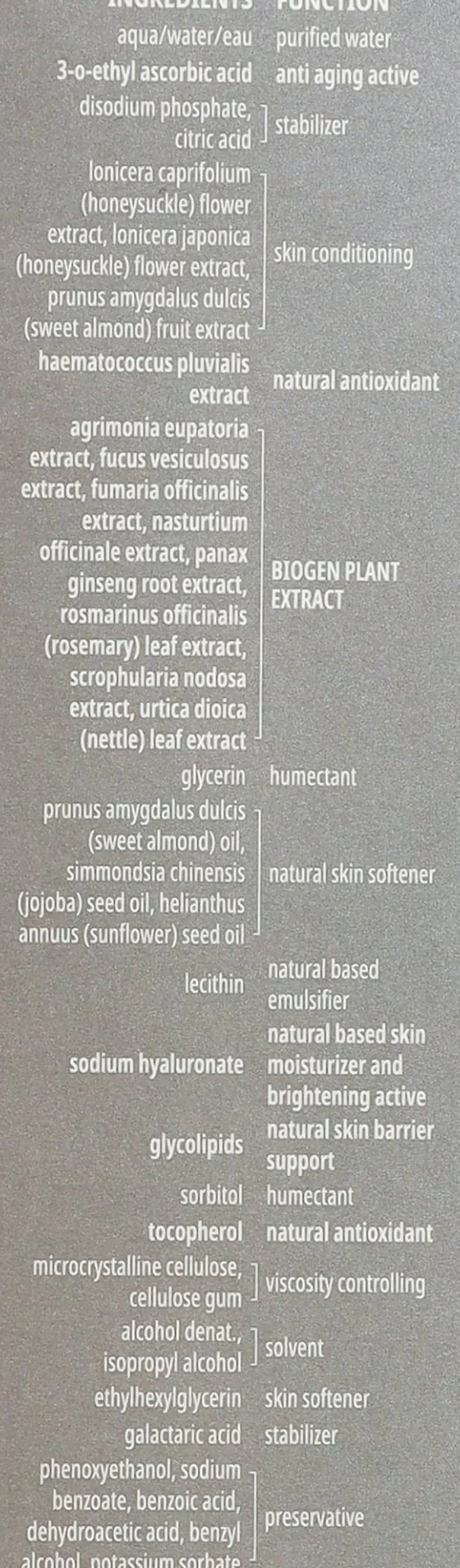 Konzentriertes Gesichtsserum