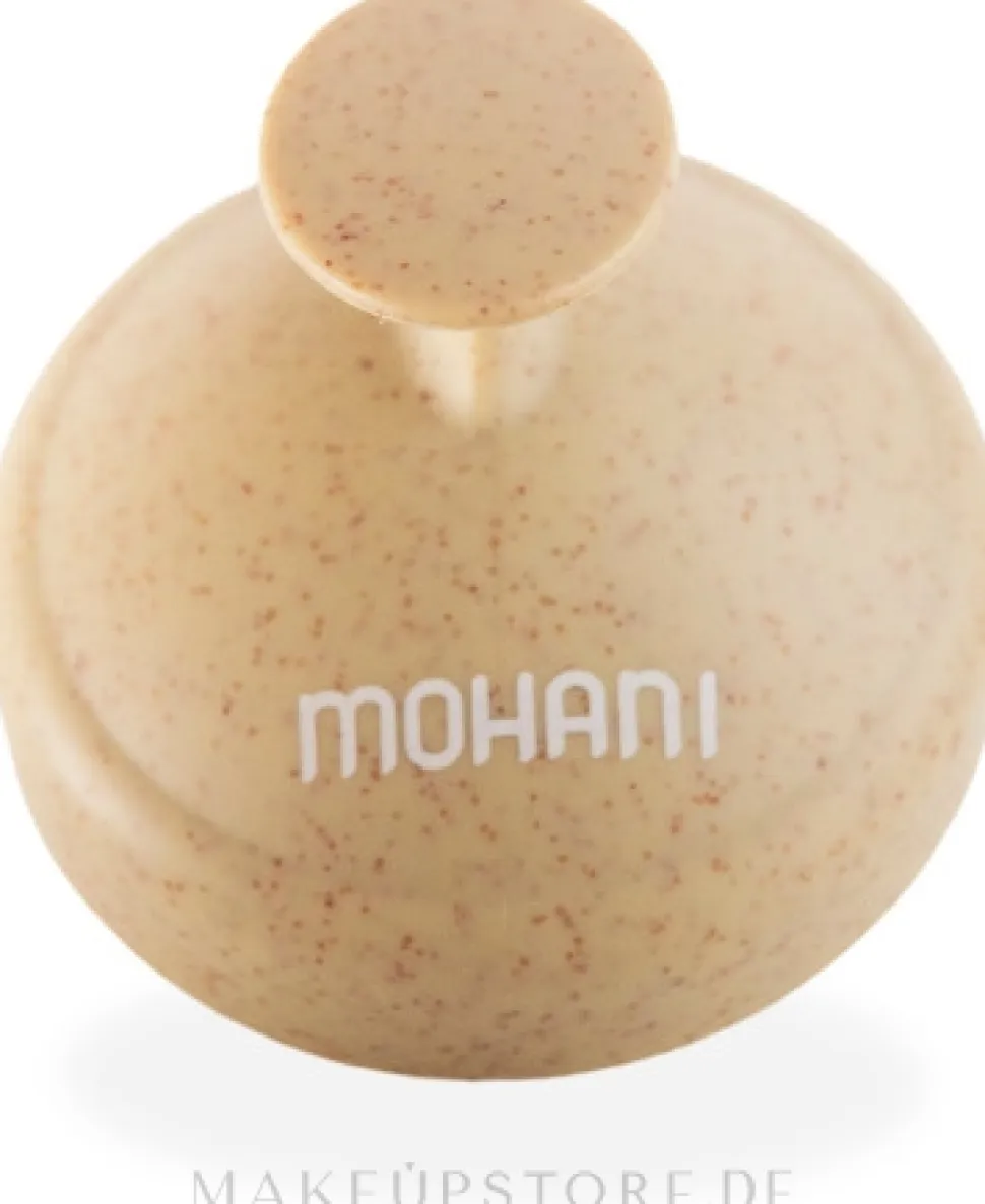 Kopfhaut-Massagebürste beige