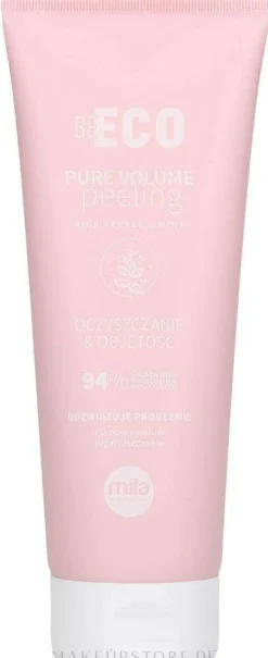 Kopfhautpeeling mit rosa Pfeffer und Minze