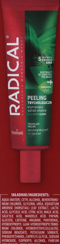 Kopfhaut-Peeling zur Stimulierung des Haarwachstums