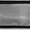 Kosmetiktasche Black mesh schwarz 22x10 cm