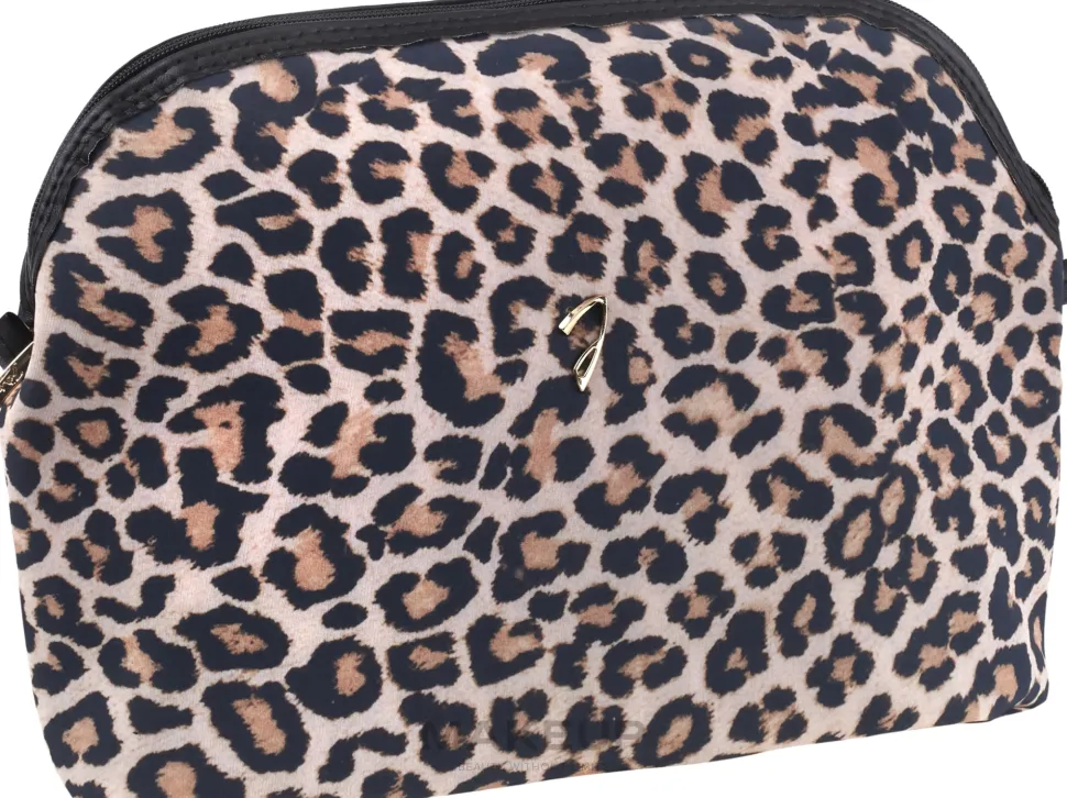 Kosmetiktasche mit Leopardenmuster 27x20x8 cm A4349VT