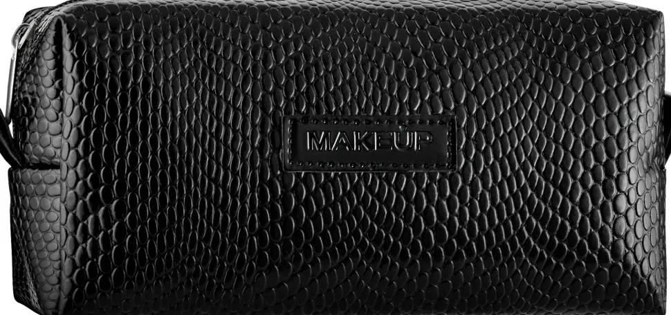 Kosmetiktasche schwarz Black Snake