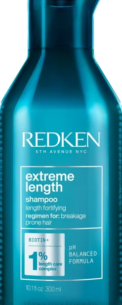 Kräftigendes Shampoo mit Biotin für langes Haar