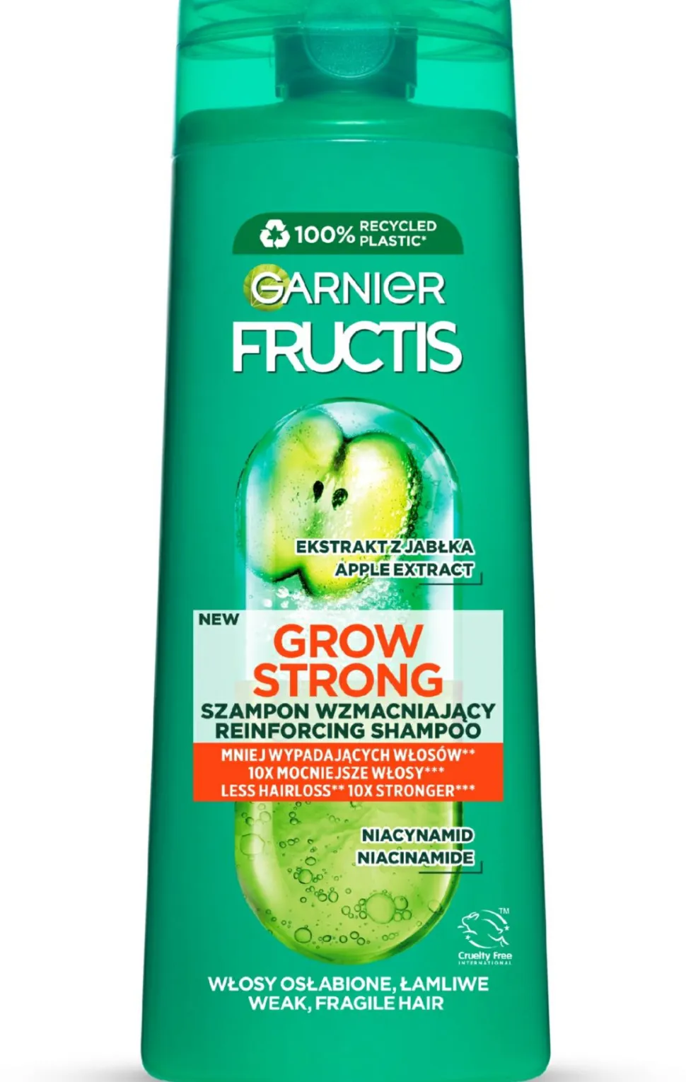 Kräftigendes Shampoo mit Ceramiden und Apfelextrakt