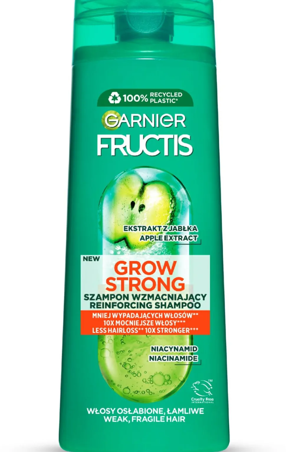 Kräftigendes Shampoo mit Ceramiden und Apfelextrakt