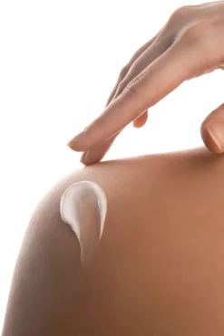 Körperlotion mit Meersalz