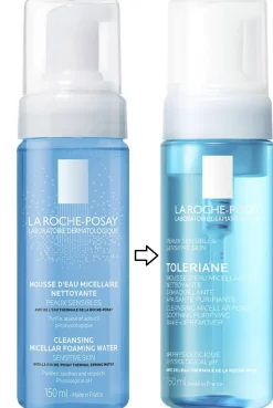 La Roche-Posay Toleriane Cleansing Micellar Foam Soothing Purifying Make-Up Remover