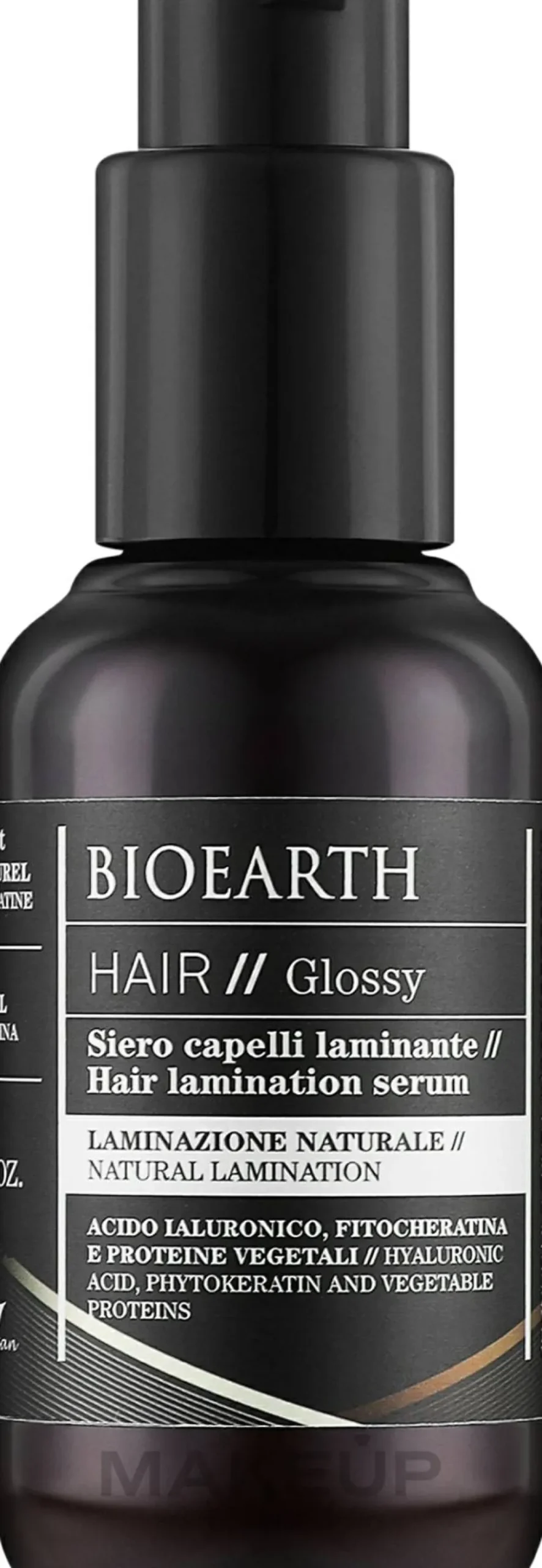 Laminierendes Serum für glänzendes Haar
