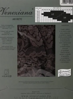 Lange Netzstrümpfe für Damen Ar Rete grafitto