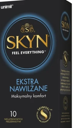 Latexfreie Kondome mit zusätzlichem Gleitmittel, 10 Stk.