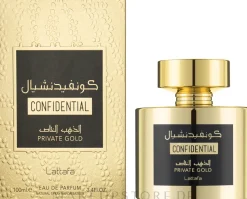 Lattafa Perfumes Confidential Private Gold