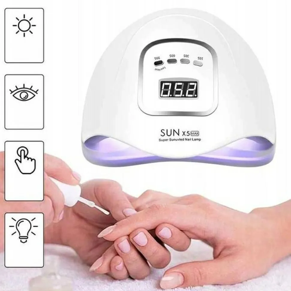 LED-UV-Lampe für Hybrid-Maniküre, weiß