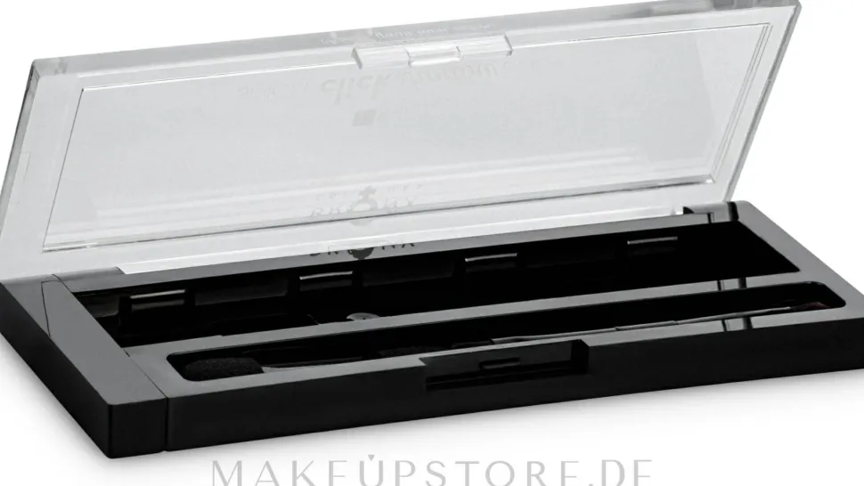 Leere Lidschattenpalette
