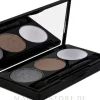 Leere Lidschattenpalette dreifach