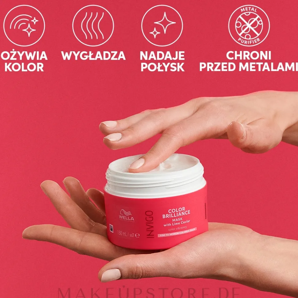Leichte Haarmaske für feines bis normales, coloriertes Haar
