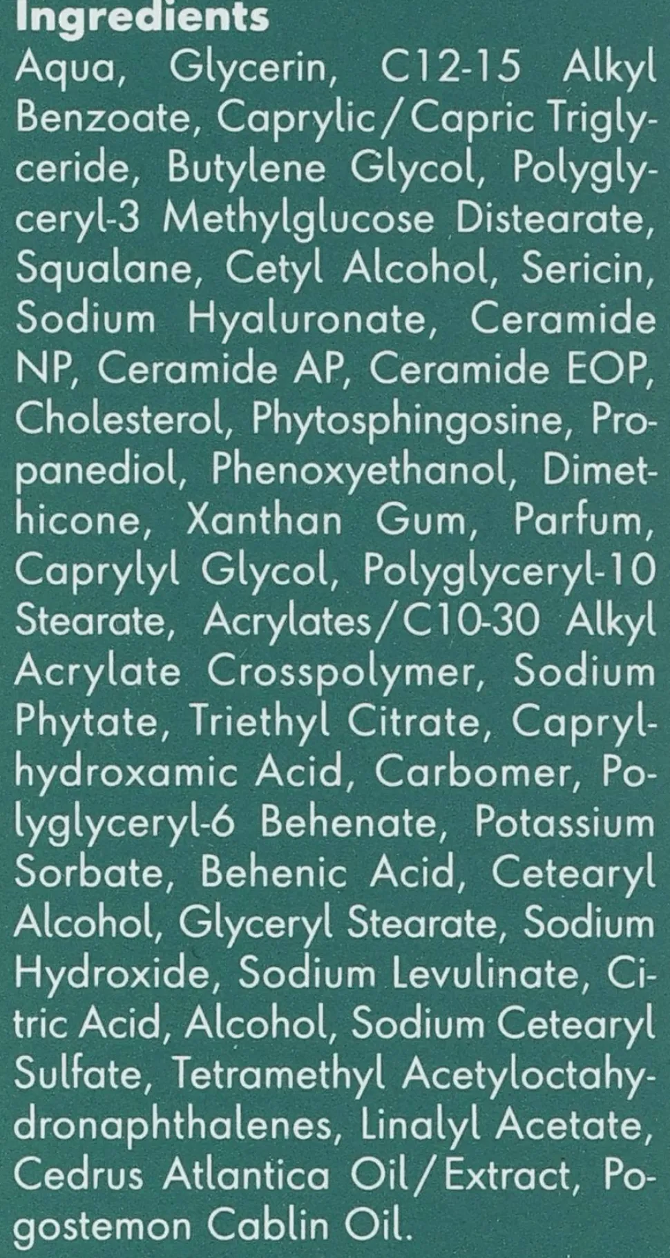Leichter Feuchtigkeitsfluid