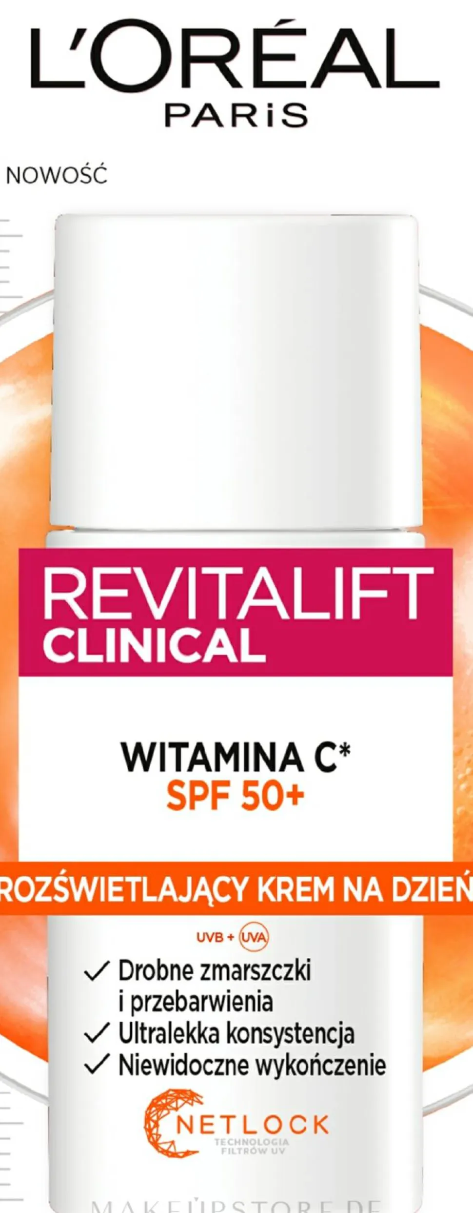 Leuchtende Tagescreme mit SPF 50+
