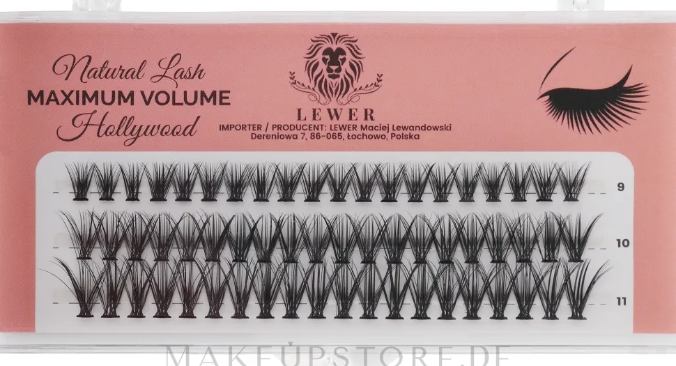 Lewer Natural Lash Maximum Volume Hollywood