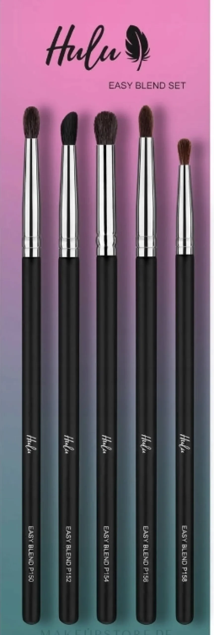 Lidschatten-Pinsel-Set 5-tlg.