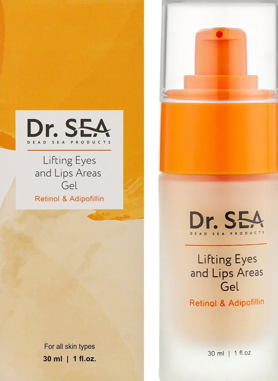Lifting-Gel für die Augen- und Lippenpartie
