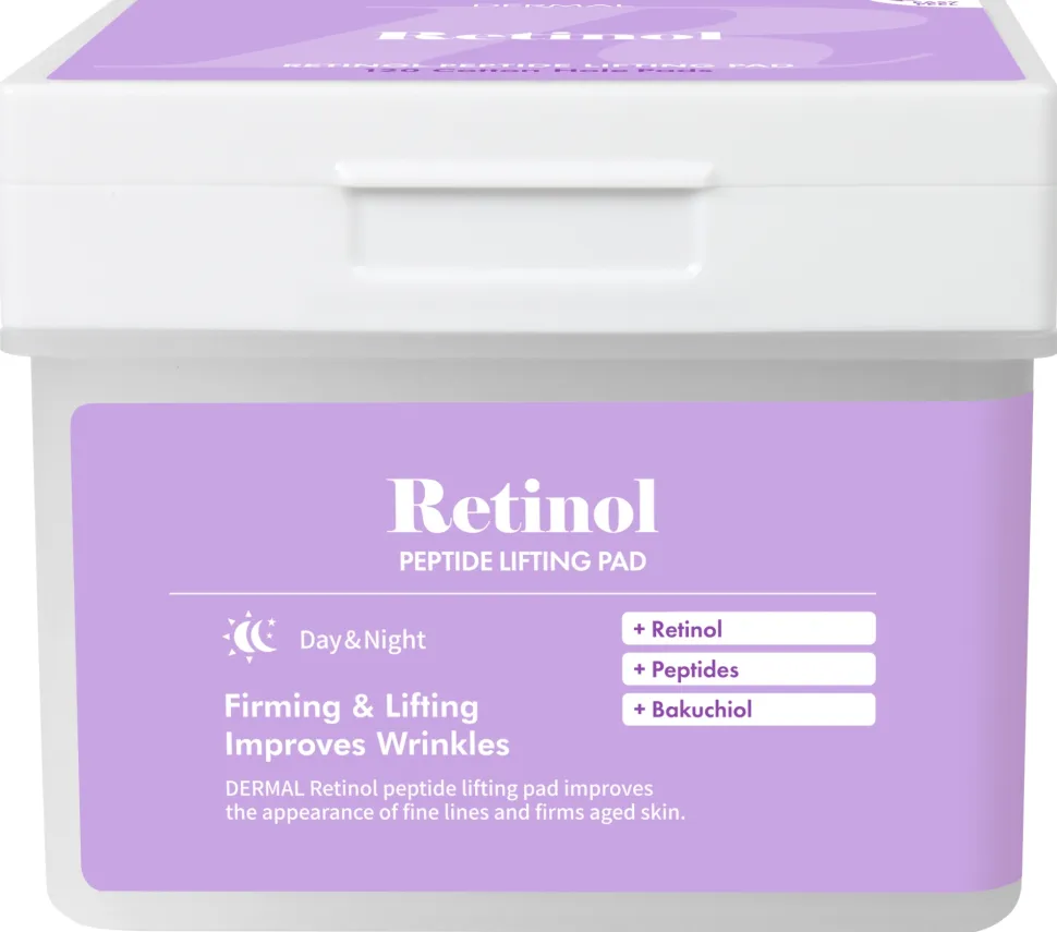 Lifting-Gesichtspads mit Retinol und Peptiden