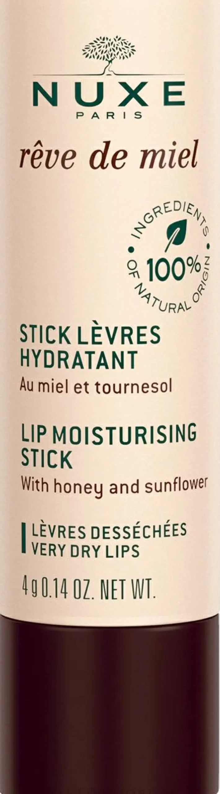 Lippenbalsam mit Honig und Sonnenblume