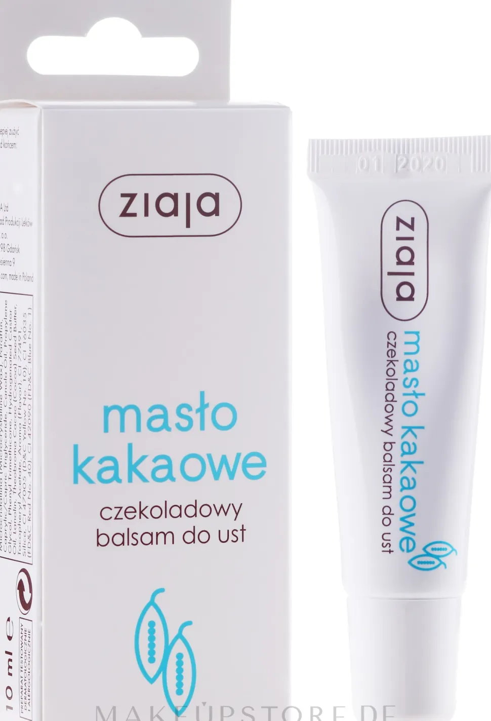 Lippenbalsam mit Kakaobutter