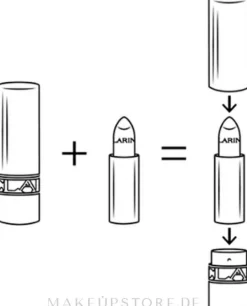 Lippenstiftetui rot