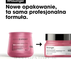 Längenerneuernde Maske für langes Haar mit Anti-Frizz-Effekt