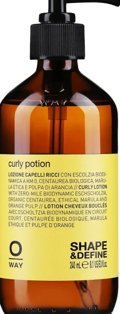 Locken definierende Haarlotion