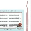 Lola's Lashes Mascara Classic Diy Lash Extensions Starter Set (bond/seal/2x3.5ml + remover/4ml + eyelashes/40pcs + applicator/1pcs)