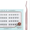 Lola's Lashes Natural Classic Diy Lash Extensions Starter Set (bond/seal/2x3.5ml + remover/4ml + eyelashes/40pcs + applicator/1pcs)