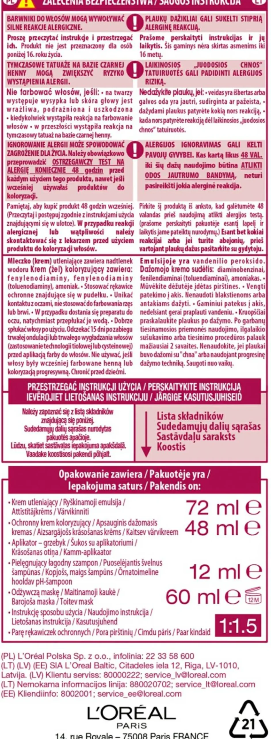 L'Oreal Paris Excellence