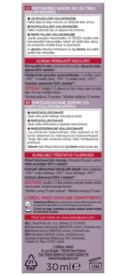 L’Oreal Paris Revitalift Filler