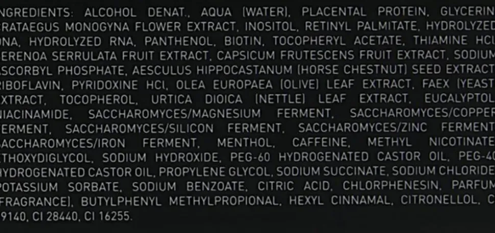 Lotion in Ampullen gegen Haarausfall und zum Wachstum № 3.4