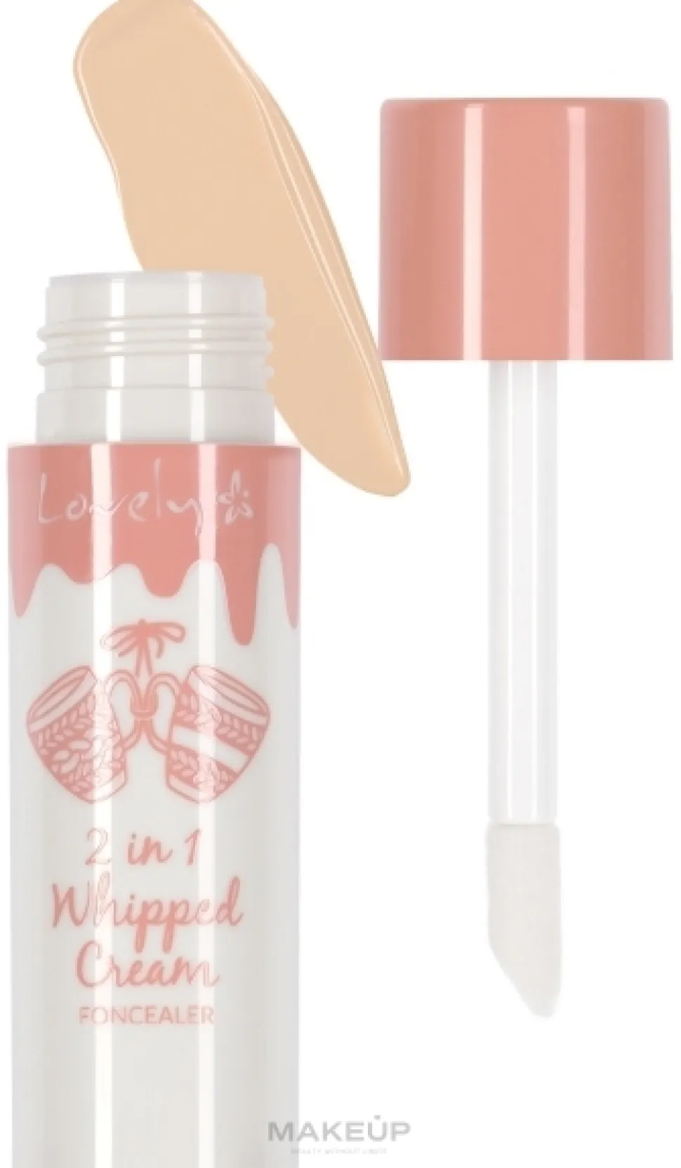 Lovely 2in1 Whipped Cream Foncealer