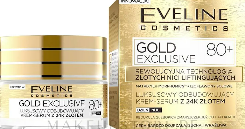 Luxuriöses Tages- und Nacht-Cremeserum mit 24 Karat Gold