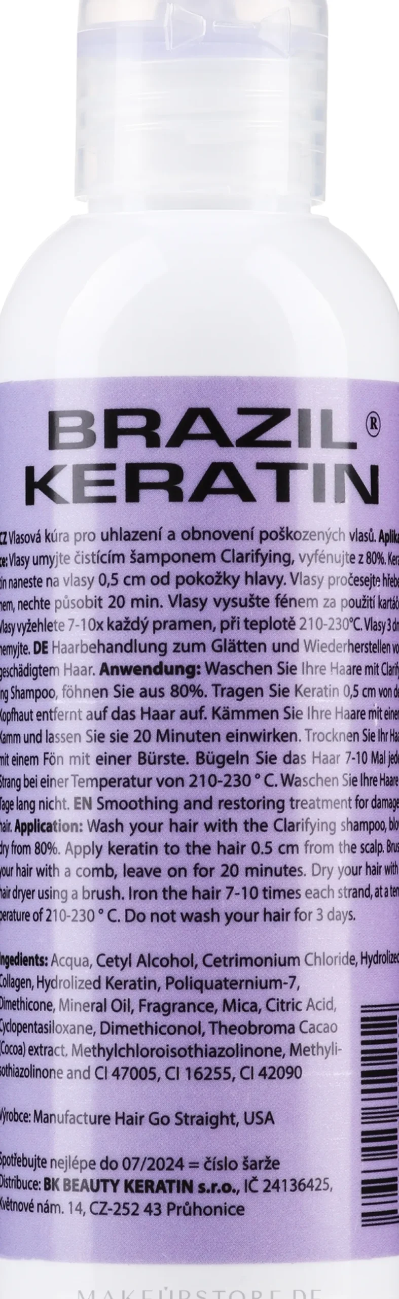 Luxuspflege für glattes Haar mit Keratin