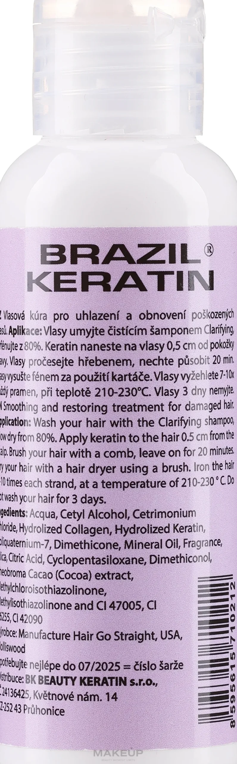 Luxuspflege für glattes Haar mit Keratin