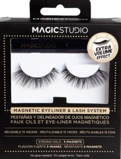 Magic Studio Magnetic Eyelashes + Eyeliner Extra Volume Effect