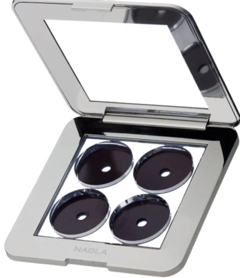 Magnetische Lidschattenbox, Silber