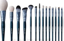 Make-up Pinselset blau 15 St.