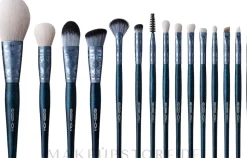 Make-up Pinselset blau 15 St.